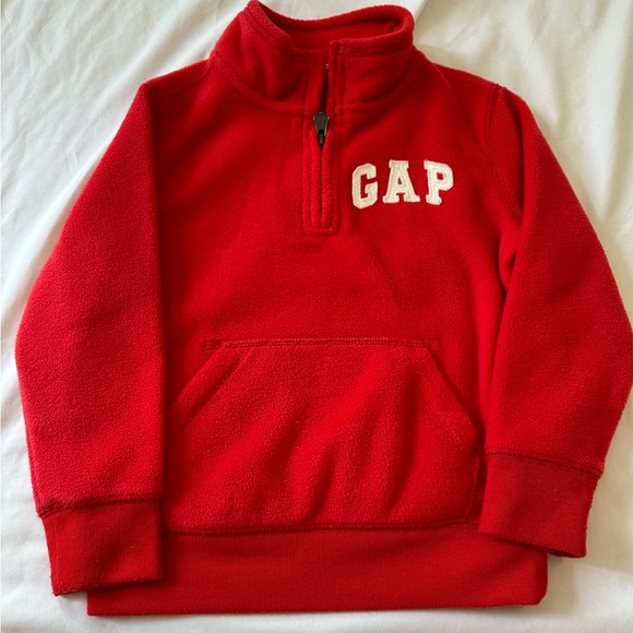 GAP Other - Boys GAP fleece 3/4 zip shirt or outer layer